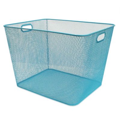 outdoor mesh storage bin