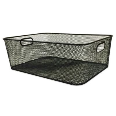 outdoor mesh storage bin