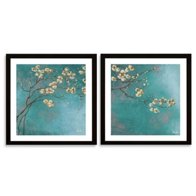 Blue Blossom Wall Art Collection - Bed Bath & Beyond
