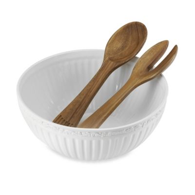 Salad Italian Countryside utensils  serving Utensils Serving salad Bowl Mikasa® with