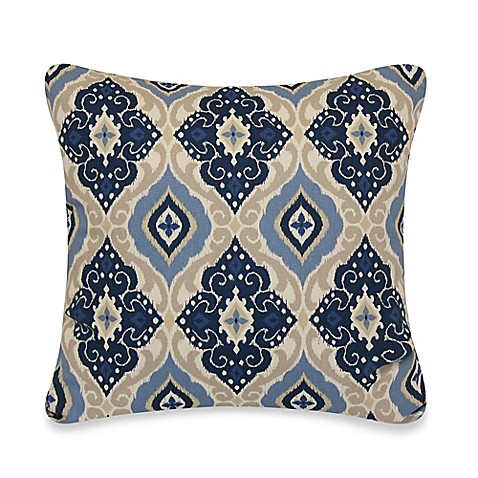 Jabari Throw Pillow in Blue - Bed Bath & Beyond