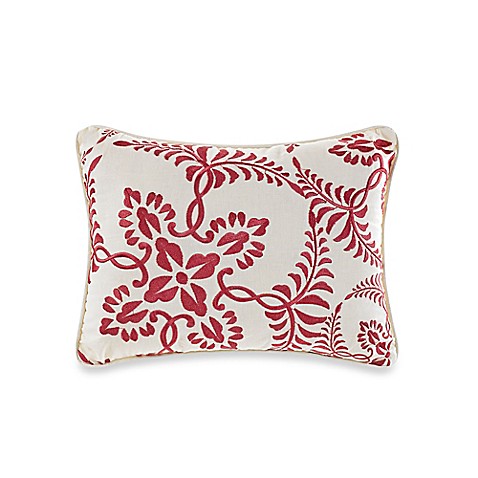 Coraline Oblong Throw Pillow in Peach - Bed Bath & Beyond