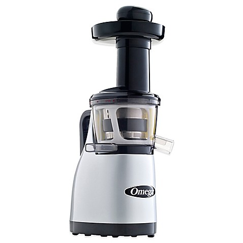 Buy Omega Low Speed Masticating Juicer with Handle in Silver from Bed Bath & Beyond