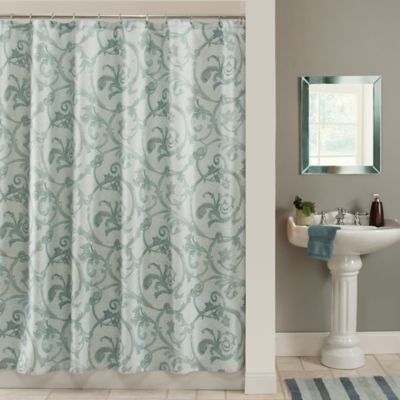 White Curtains That Block Light Cloth Shower Curtains