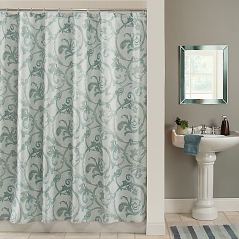 White Curtains That Block Light Cloth Shower Curtains