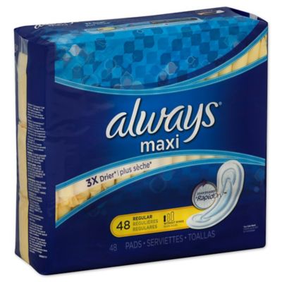 Always Maxi Size 1 Regular Pads without Wings