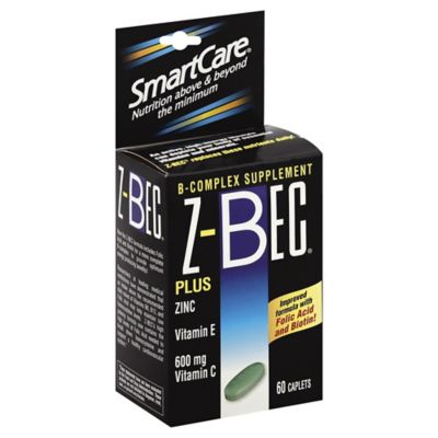 Buy SmartCare® Z-Bec® 60-Count B-Complex Caplets From Bed Bath & Beyond