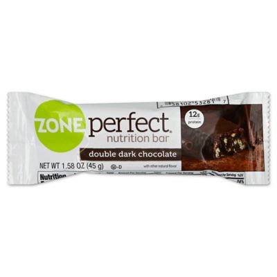 zone bar double dark chocolate nutrition