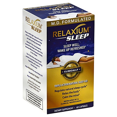 Relaxium Sleep 60-Count Sleep Well Tonight Capsules - Bed Bath & Beyond