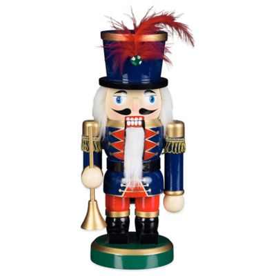 Bombay® 8.5-Inch Guard Nutcracker With Trumpet - Bed Bath & Beyond