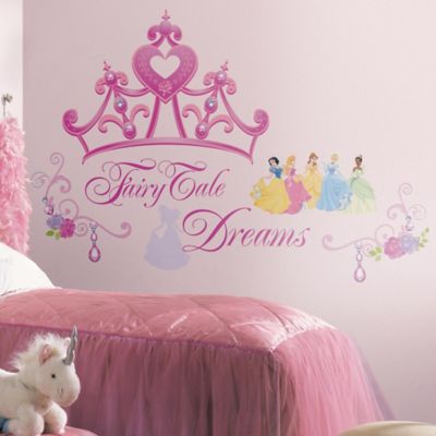 Disney® Princess Crown Peel And Stick Giant Wall Decals - Www ...