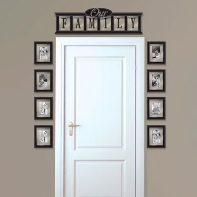 Wall Solutions "Our Family" 9-Piece Frame Set - Bed Bath & Beyond