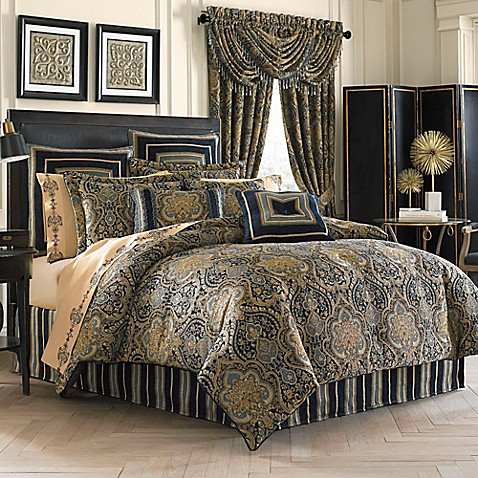 Queen New Yorkâ„¢ Venezia Comforter Set - BedBathandBeyond.com