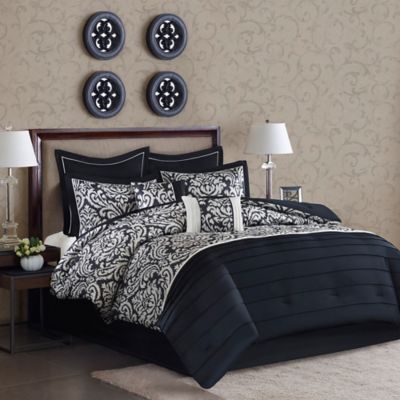 Dominique 8-Piece Comforter Set - Bed Bath & Beyond