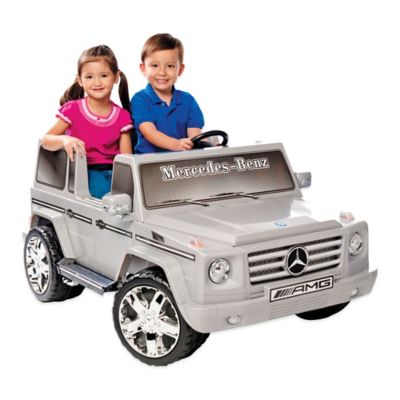 Kid motorz mercedes benz g55 amg battery-operated ride on #6