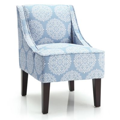 Dwell Home Marlow Accent Chair with Gabrielle Upholstery in Sky