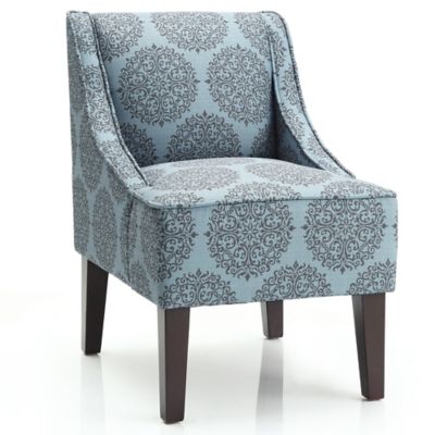 Dwell Home Marlow Accent Chair with Gabrielle Upholstery in Teal