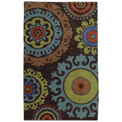 Karastan Panache Indonesia Rug in Coffee Bean - BedBathandBeyond.com