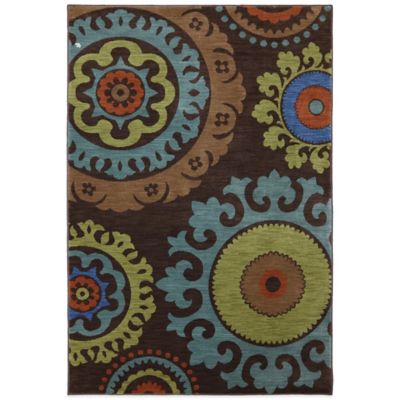 Karastan Panache Indonesia Rug in Coffee Bean - Bed Bath & Beyond