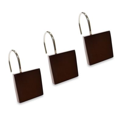 Wild Wood Shower Curtain Hooks (Set of 12) - Bed Bath & Beyond