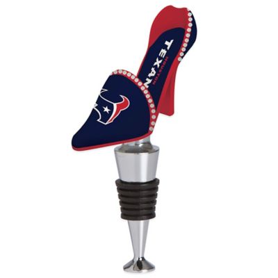 NFL Houston Texans High-Heel Shoe Bottle Stopper