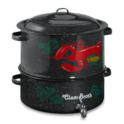 Granite Ware Lobster Pot with Faucet