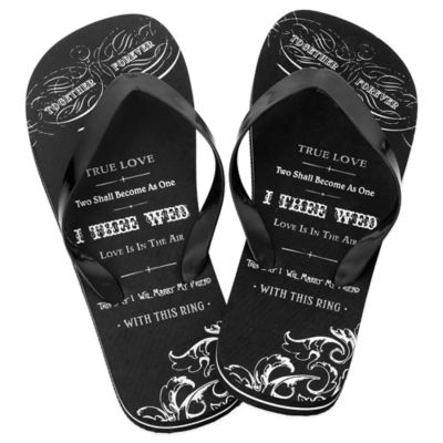 rose true love men s flip flops true love flip flops from lillian rose ...