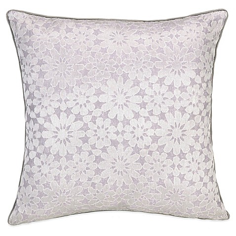 Jessica Simpson Primrose Lacy Medallion Square Throw Pillow - BedBathandBeyond.com