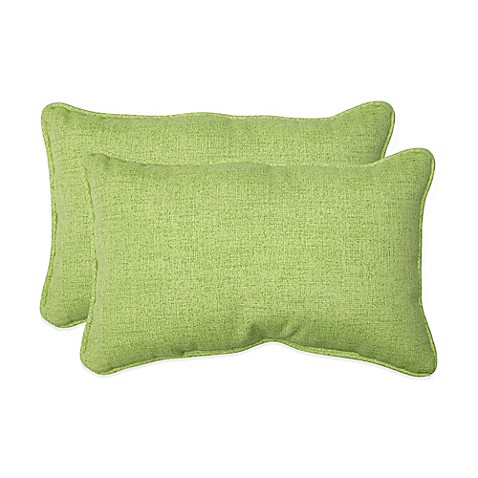 Buy Baja Lime Green Oblong Throw Pillows (Set of 2) from Bed Bath & Beyond