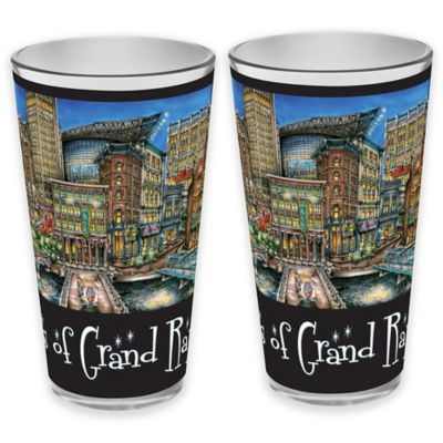 pubsOf. Grand Rapids, Michigan Pint Glasses (Set of 2 ...