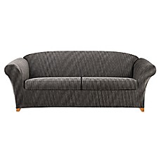slipcover devon sleeper stretch sofa sure piece