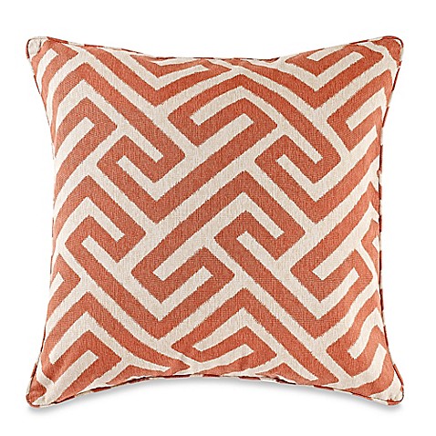 MYOP Keyes Square Throw Pillow Cover in Spice - BedBathandBeyond.ca