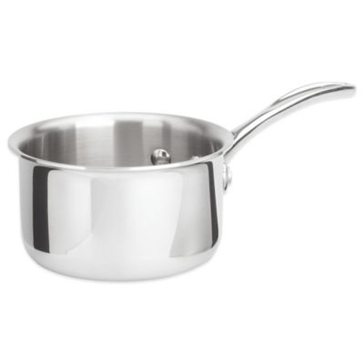 Calphalon Tri-Ply Stainless Steel 4.5-Quart Saucepan with Cover 