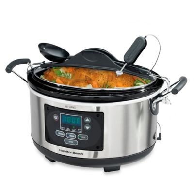 Hamilton Beach&reg; 6-Quart Programmable Slow Cooker