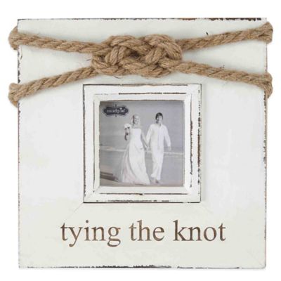 mud pie knot tying inch frame