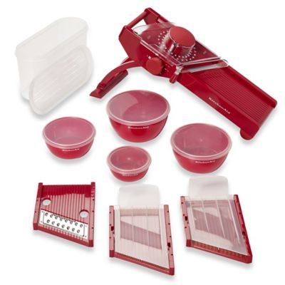 KitchenAid® Mandoline Slicer with Prep Bowls - www.BedBathandBeyond.com