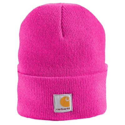 women's carhartt beanie pink