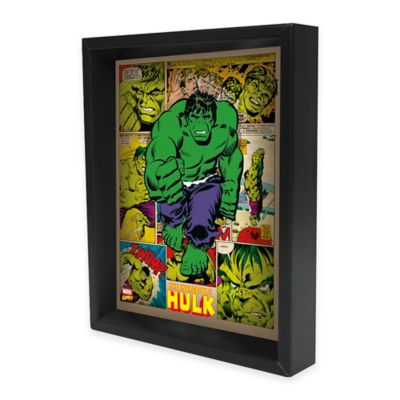 Marvel Heroes Hulk 3D Lenticular Wall Art - Bed Bath & Beyond