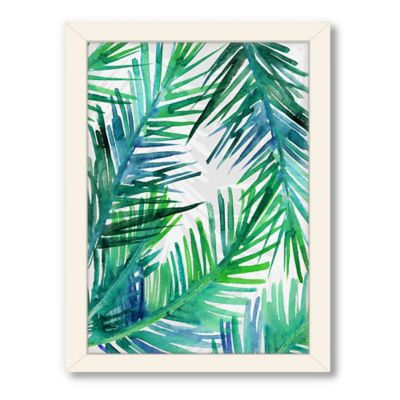 Americanflat Urban Road Collection Tropical 2 Framed Art Work