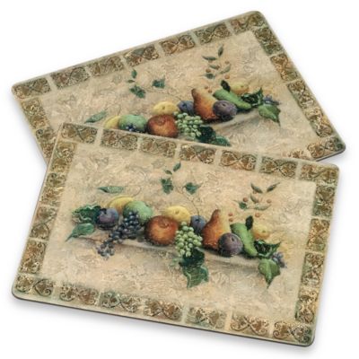 Tuscan Palette Hardboard Placemat (Set of 2) - Bed Bath & Beyond