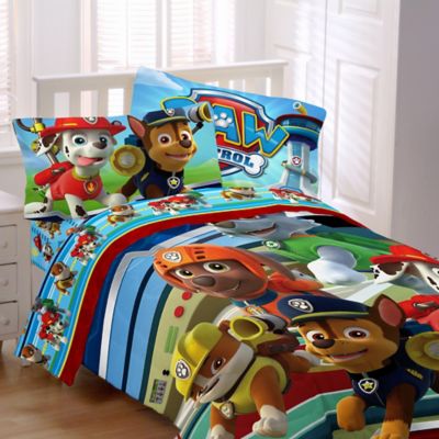 paw patrol bed sheets twin