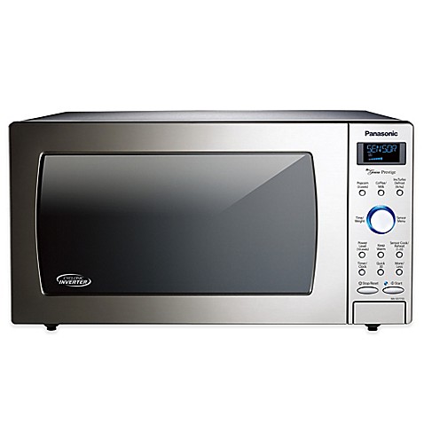 ... Cyclonic Wave Microwave in Stainless Steel from Bed Bath & Beyond
