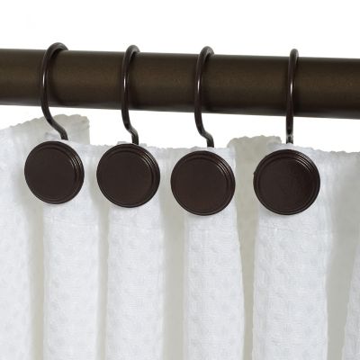 Decorative Shower Hooks In Heritage Bronze - Bed Bath & Beyond