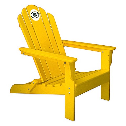 NFL Green Bay Packers Adirondack Chair in Yellow