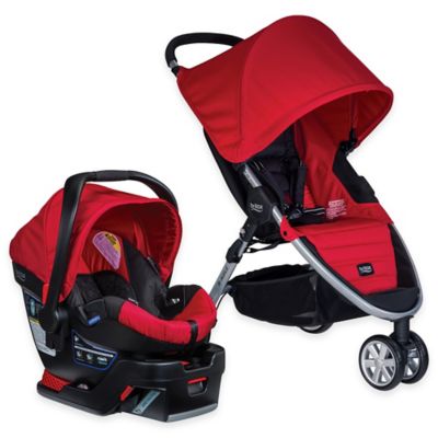 BRITAX B-Agile® 3/B-Safe® 35 Travel System In Red - Buybuy BABY