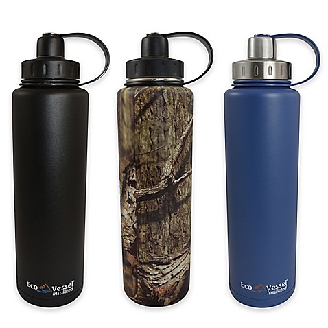 Eco VesselÂ® BIGFOOT 45 oz. Insulated Stainless Steel Water Bottle ...