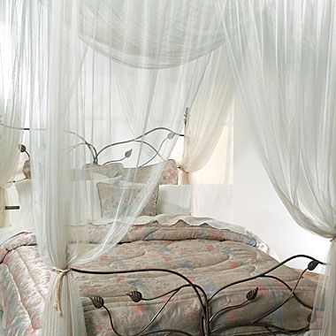 Majesty Ivory Large Bed Canopy