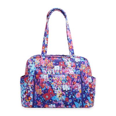 Vera BradleyÂ® Stroll Around Impressionista Baby Bag in BlueRed