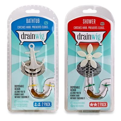 bed bath and beyond shower hair catcher