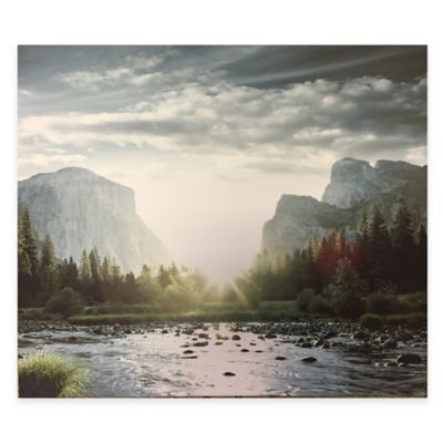 Mountain Landscape Canvas Wall Art - Bed Bath & Beyond